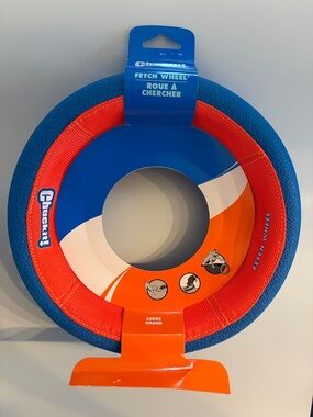 Chuckit! Blue and Orange Fetch Wheel